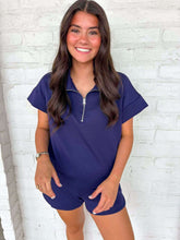 Load image into Gallery viewer, Lounge Around Navy Set
