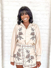 Load image into Gallery viewer, Sail Away Taupe Embroidered Set