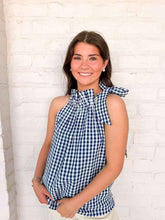 Load image into Gallery viewer, Say Yes Navy Top