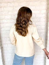 Load image into Gallery viewer, Fall Sentiments Cream Top