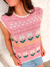 Load image into Gallery viewer, Loyal Keeper Floral Pink Top