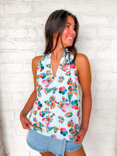 Load image into Gallery viewer, THML Lobster Art White Top