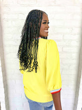 Load image into Gallery viewer, Carry On Lime Yellow Top
