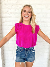 Load image into Gallery viewer, Midnight Dreams Top Fuchsia