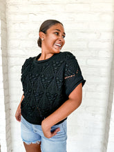 Load image into Gallery viewer, Melodies Of Memories Sweater Black