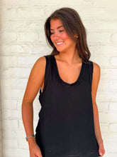 Load image into Gallery viewer, Coffee Run Black Tank