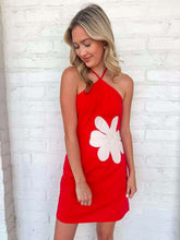 Load image into Gallery viewer, Zero Tolerance Red Floral Dress