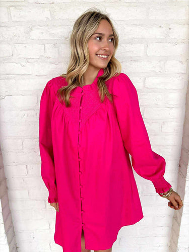 Describe The Feeling Fuchsia Dress