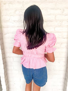 Days Forward Pink Top