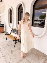 Load image into Gallery viewer, Leave It All Behind Champagne Dress