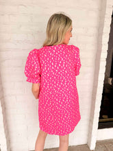 Load image into Gallery viewer, Elegant Gaze Hot Pink Dress