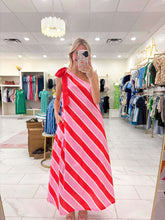 Load image into Gallery viewer, Stripes Of Hope Pink  Dress