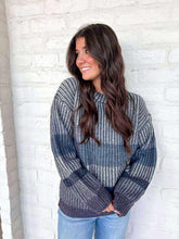 Load image into Gallery viewer, On The Block Navy Sweater
