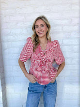 Load image into Gallery viewer, Prepare For The Goal Red Top