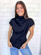 Load image into Gallery viewer, Keep Me Company Black Top