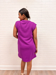 When I Remember Dress Magenta