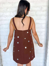 Load image into Gallery viewer, Mirror Looks Brown Dress