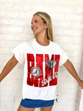 Load image into Gallery viewer, Queen Of Sparkles Alabama Metallic Icon Tee