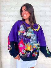 Load image into Gallery viewer, Queen Of Sparkles Purple Trick Or Treat Halloween Scene