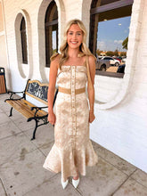 Load image into Gallery viewer, Light The Way Taupe Dress