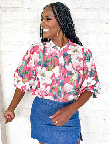 Rewind The Latest Pink Mix Top
