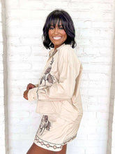 Load image into Gallery viewer, Sail Away Taupe Embroidered Set