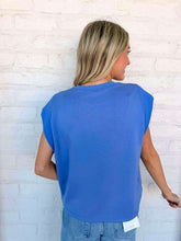 Load image into Gallery viewer, Want You Back Blue Top