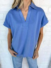 Load image into Gallery viewer, Rock Your Way Blue Top