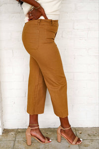 Give Me A Minute Hazelnut Pants