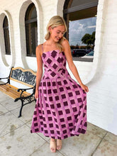 Load image into Gallery viewer, Like Old Times Pink Polka Dot Dress