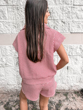Load image into Gallery viewer, Relay The Message Red Gingham Set