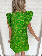Load image into Gallery viewer, THML Show Me Your Ways Green Dress