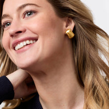 Load image into Gallery viewer, julie vos cannes gold earring, gold stud earring, gold earring