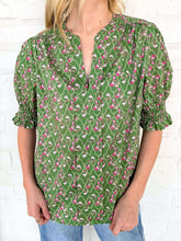 Load image into Gallery viewer, Easy Does It Green Top