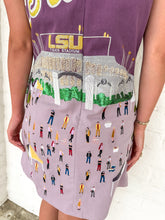 Load image into Gallery viewer, Queen Of Sparkles LSU Stadium Tailgate Tank Dress