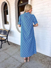 Load image into Gallery viewer, Bright Hope Midi Blue Dress