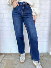 Load image into Gallery viewer, Regret Nothing Dark High Rise Crop Jean