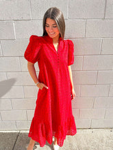 Load image into Gallery viewer, Know The Truth Red Dress