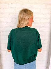 Load image into Gallery viewer, Basic Work Hunter Green Top