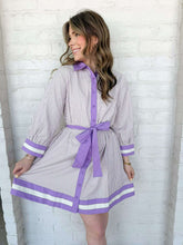 Load image into Gallery viewer, Higher Love Purple Dress