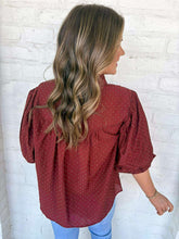 Load image into Gallery viewer, Show You Care Amber Rhinestone Top