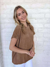 Load image into Gallery viewer, Get Comfy Camel Top