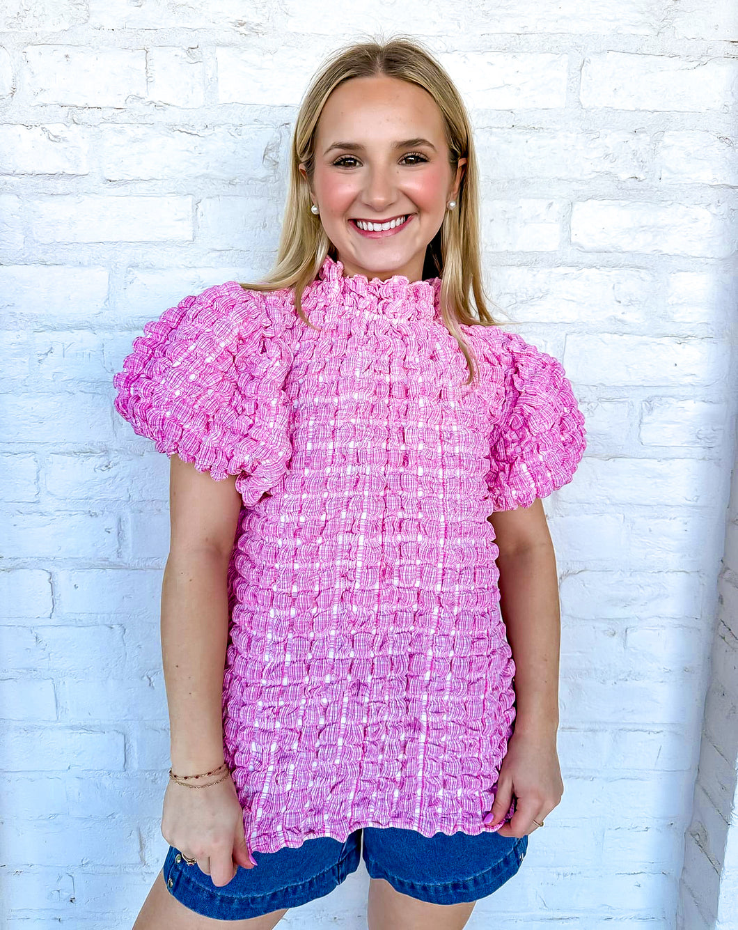 THML Lovely Lady Pink Top