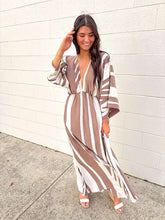 Load image into Gallery viewer, Here And Now Taupe Maxi Dress