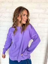 Load image into Gallery viewer, Easy To Love Lavender Pullover