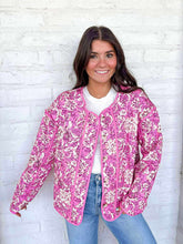 Load image into Gallery viewer, Secrets Are Hidden Pink Jacket
