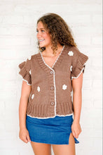 Load image into Gallery viewer, Falling Behind Brown Cardigan