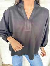 Load image into Gallery viewer, Choose A Side Black Top