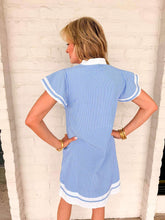Load image into Gallery viewer, THML Waves Of The Sea Blue Dress