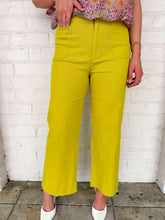Load image into Gallery viewer, Give Me A Minute Lime Pants